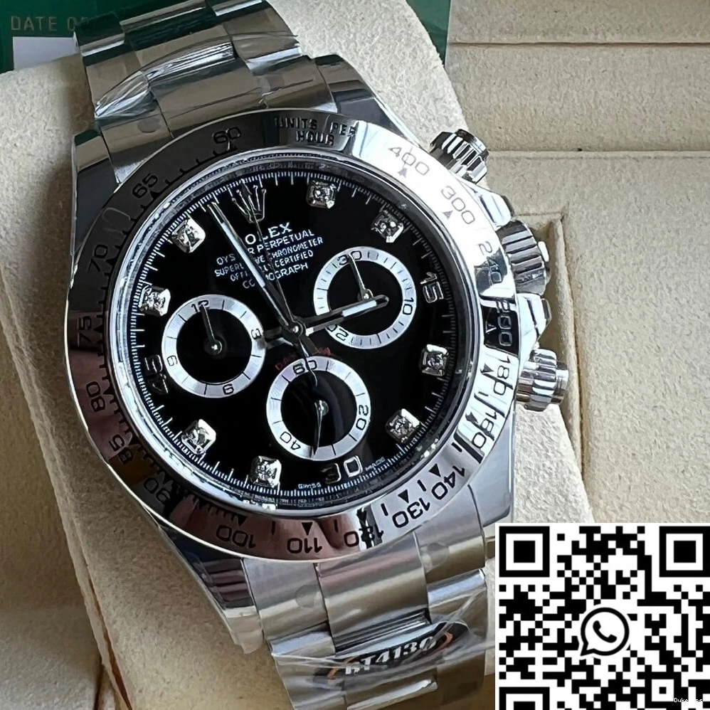 Factory Dial Black M116509-0055 Daytona Rolex BT 0505